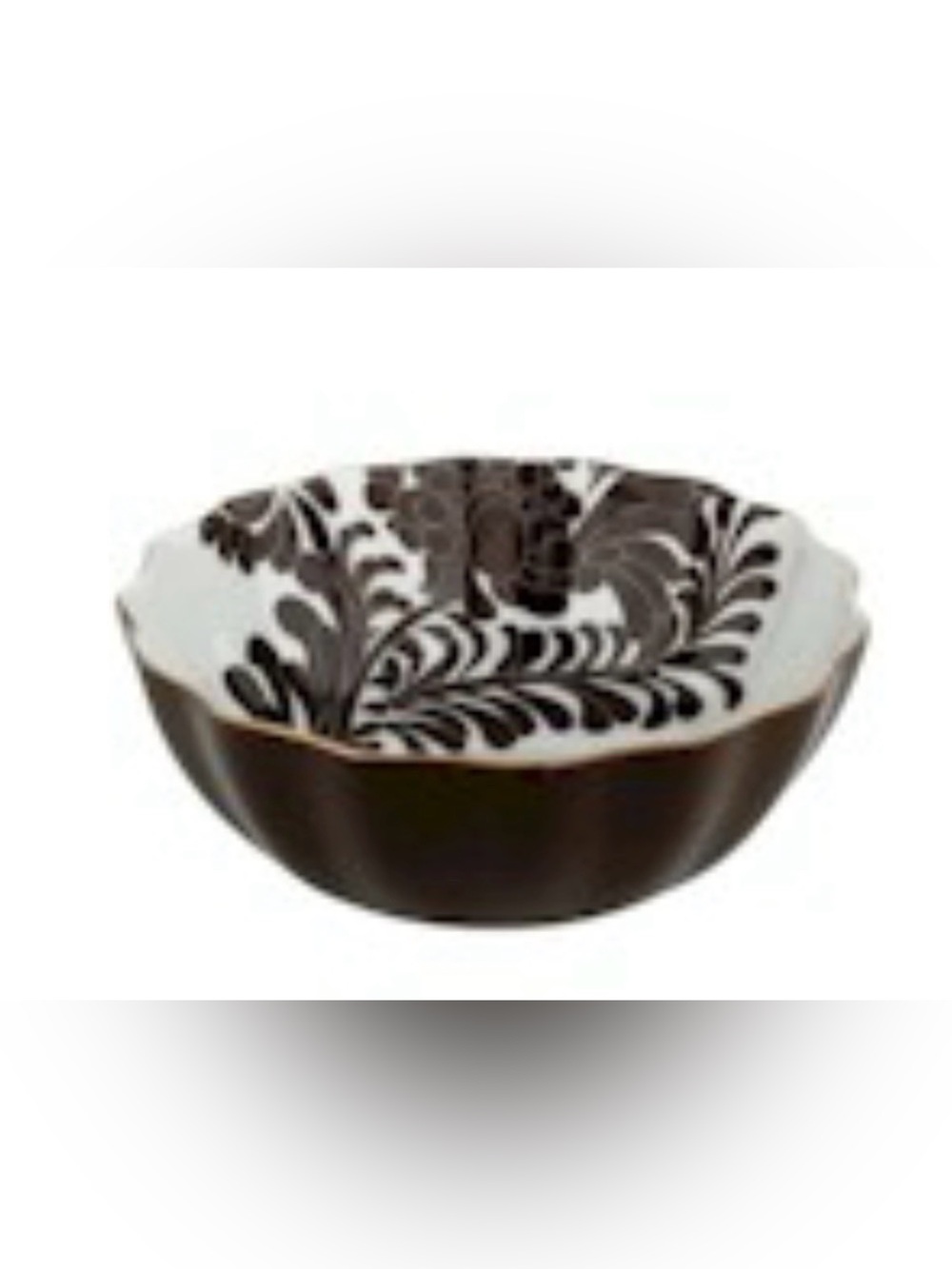 Kate Spade x Lennox Geinnet Lane Chocolate 10 Inch Serving Bowl